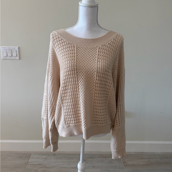 Anthropologie Moth Reese Kimono Sleeve Knit Sweater - Picture 4 of 12